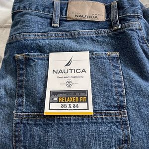 New Nautica relaxed fit mens jean.